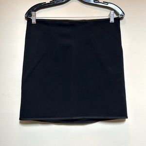 NWT - Elie Tahari - Black A-Line Skirt - 6P